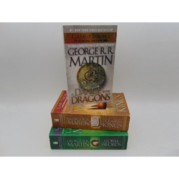 A Song of Ice and Fire Ser.: A Clash of Kings, A Storm of Swords, A Dance w/ Dra - Picture 1 of 12